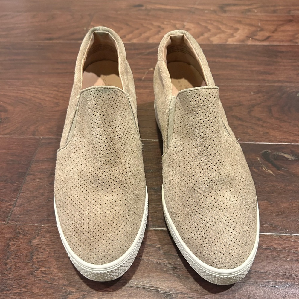 Caslon Leather Sneaker Wedges (9)